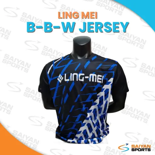 Ling Mei Thailand Black-Blue-White Shirt 